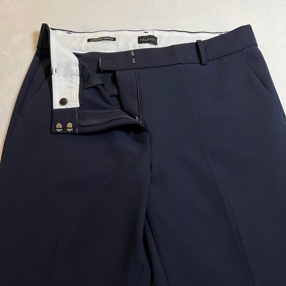 Talbots High Rise Hampshire Straight Ankle Pants Size 14 Preppy Corpcore Office - Picture 7 of 13